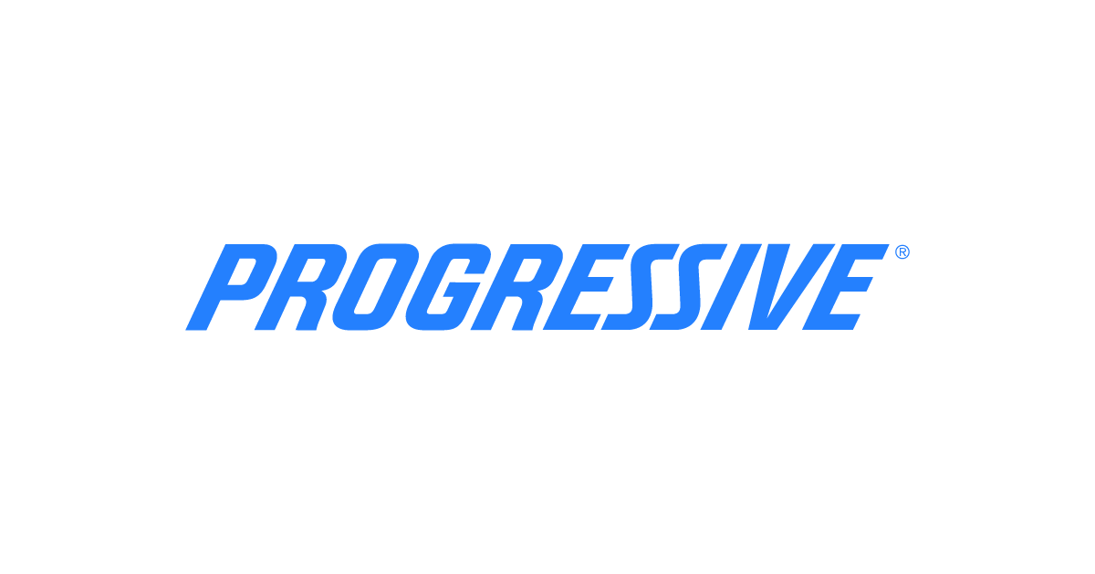Image Shows A White Backround With The Word Progressive
