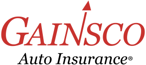 Gainsco Auto Insurancer Logo Stacked Red