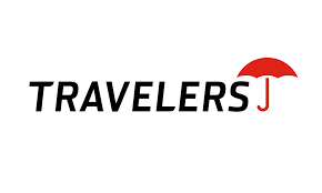 image shows Travelers logo