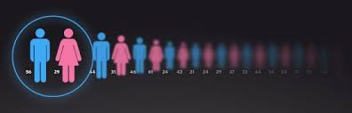 Image Shows Cutout Of Pink And Blue Figures Depicting Gender Matters In Auto Insurance Rates