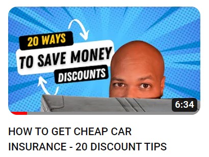 Insurance Discounts Youtube Video Thumbnail