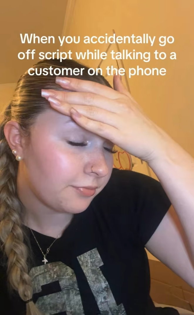 When You Accidentally Go Off Script